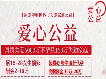 阳城捐卵助孕生子 爱心志愿者招募